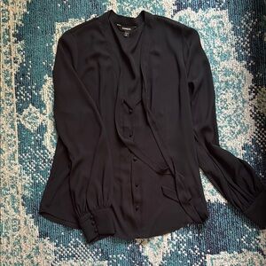 Express Black Blouse